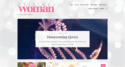 Desktop Screenshot of originalwoman.org