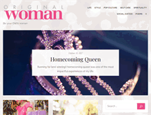 Tablet Screenshot of originalwoman.org